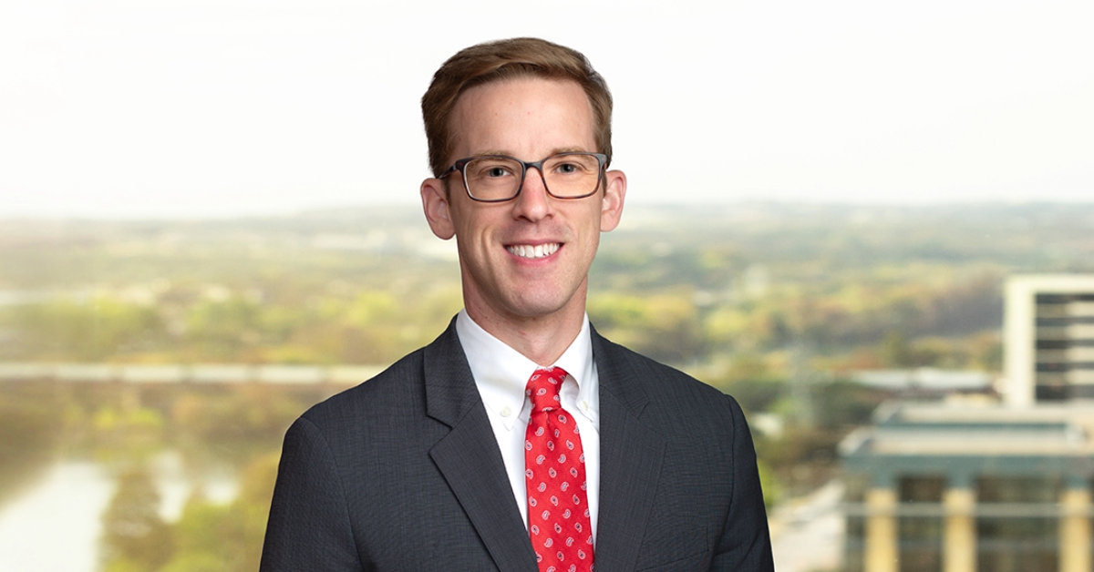 Scott Smith Joins Real Estate Practice in Austin – Jackson Walker